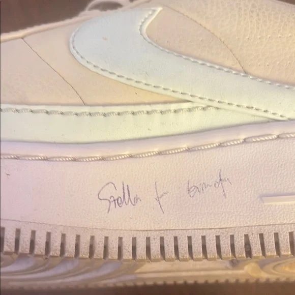 NEW Nike Women's SIZE 7.5 Air Force 1 Jester XX Cream White Aqua Prototype RARE - Picture 4 of 7